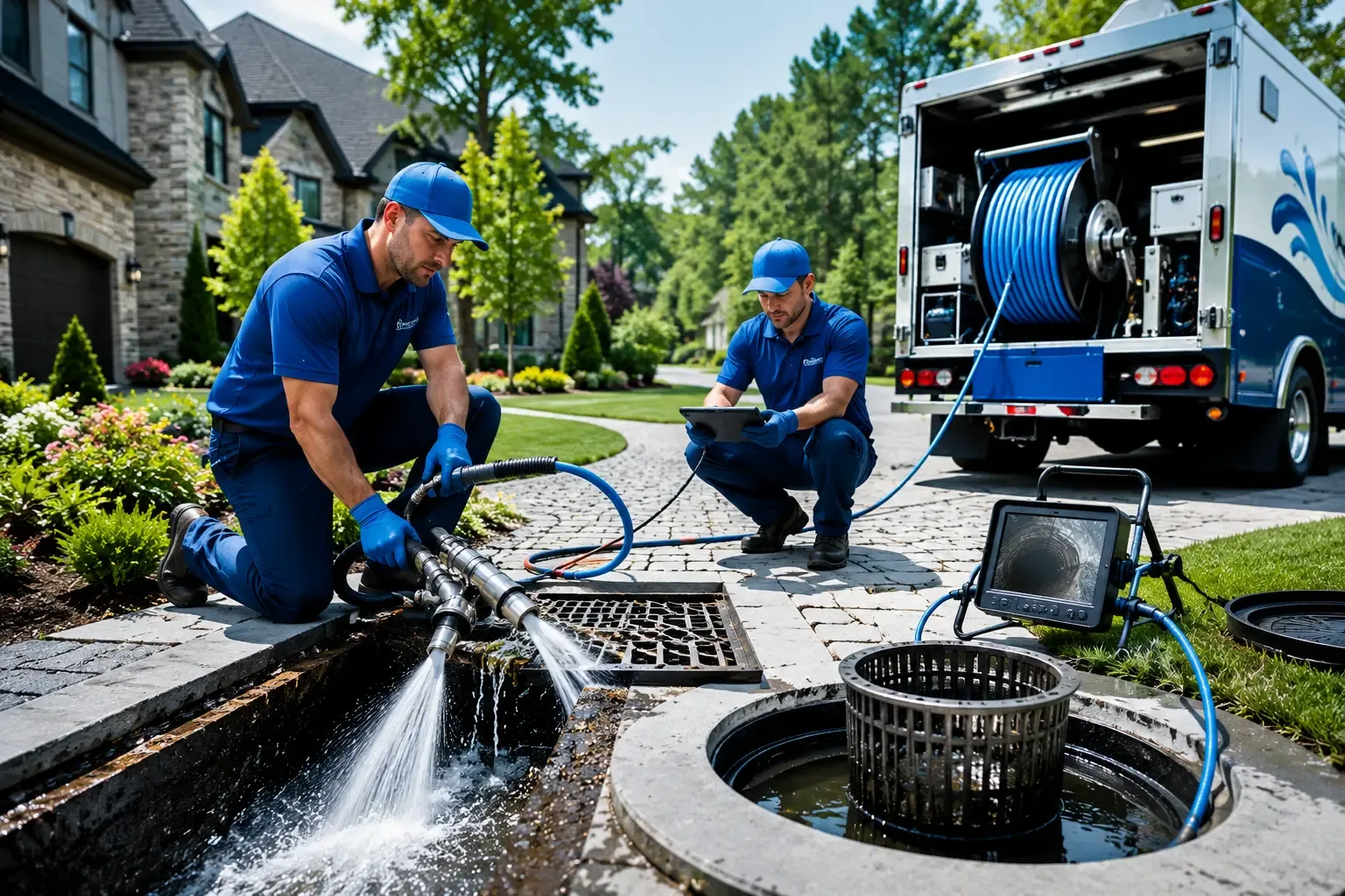Local outdoor drain cleaning professionals in Closplint, KY